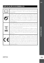 Предварительный просмотр 19 страницы HOFFEN B8007A Instruction Manual