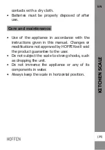 Preview for 25 page of HOFFEN BCBC-H051 Instruction Manual