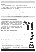 Preview for 20 page of HOFFEN BLENDER FITNESS Instruction Manual