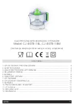 Preview for 3 page of HOFFEN CJ-8078-18L Instruction Manual