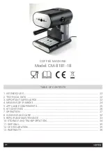 Preview for 21 page of HOFFEN CM-8181-18 Instruction Manual