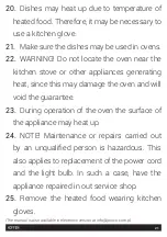 Preview for 21 page of HOFFEN CS1601A Instruction Manual