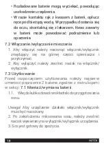 Preview for 10 page of HOFFEN DM-8554L Instruction Manual