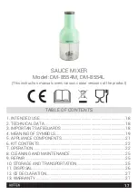 Preview for 17 page of HOFFEN DM-8554L Instruction Manual