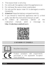 Preview for 19 page of HOFFEN DM-8554L Instruction Manual