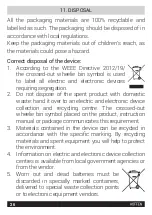 Preview for 26 page of HOFFEN DM-8554L Instruction Manual