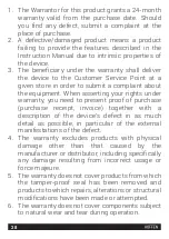 Preview for 28 page of HOFFEN DM-8554L Instruction Manual