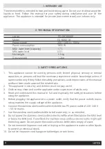 Preview for 16 page of HOFFEN EK-8065-18 Instruction Manual