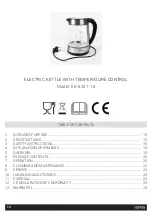 Preview for 14 page of HOFFEN EK-8241-18 Instruction Manual