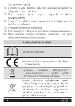 Предварительный просмотр 6 страницы HOFFEN FB-8017-M Instruction Manual