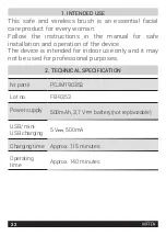 Preview for 22 page of HOFFEN FB-9353 Instruction Manual