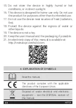 Preview for 24 page of HOFFEN FB-9353 Instruction Manual