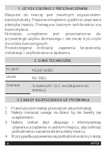 Предварительный просмотр 4 страницы HOFFEN FM-9353 Instruction Manual