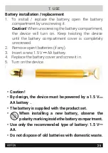 Предварительный просмотр 25 страницы HOFFEN FM-9353 Instruction Manual