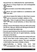 Предварительный просмотр 26 страницы HOFFEN FM-9353 Instruction Manual