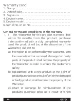 Preview for 40 page of HOFFEN Food Expert IMF8547 Instruction Manual