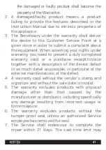 Preview for 41 page of HOFFEN Food Expert IMF8547 Instruction Manual