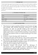 Preview for 16 page of HOFFEN FS-9137 Instruction Manual