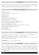 Preview for 15 page of HOFFEN FS40-14M Instruction Manual