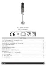 Preview for 3 page of HOFFEN GHB-8422 Instruction Manual