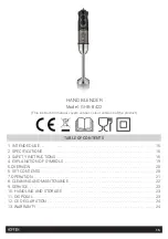 Preview for 15 page of HOFFEN GHB-8422 Instruction Manual