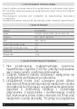 Предварительный просмотр 4 страницы HOFFEN GK-8386-18B Instruction Manual