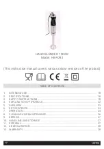 Preview for 17 page of HOFFEN HB-9292 Instruction Manual