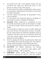 Preview for 20 page of HOFFEN HC-1029 Instruction Manual