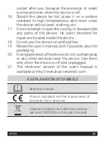 Preview for 21 page of HOFFEN HC-1029 Instruction Manual