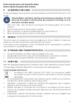 Preview for 19 page of HOFFEN HC-2105 Instruction Manual