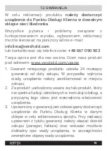 Предварительный просмотр 19 страницы HOFFEN HC-8271 Instruction Manual