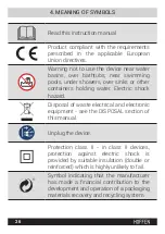 Предварительный просмотр 26 страницы HOFFEN HC-8271 Instruction Manual