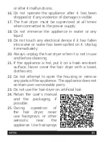 Preview for 21 page of HOFFEN HD-0083-B Instruction Manual