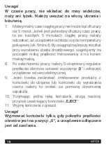 Предварительный просмотр 16 страницы HOFFEN HM-0037G Instruction Manual