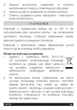 Предварительный просмотр 19 страницы HOFFEN HM-0037G Instruction Manual