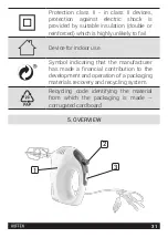 Предварительный просмотр 31 страницы HOFFEN HM-0037G Instruction Manual