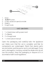 Предварительный просмотр 32 страницы HOFFEN HM-0037G Instruction Manual