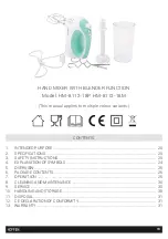 Предварительный просмотр 19 страницы HOFFEN HM-8112-18M Instruction Manual