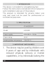 Предварительный просмотр 20 страницы HOFFEN HS-0349 Instruction Manual