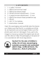 Preview for 30 page of HOFFEN HT-9138-W Instruction Manual