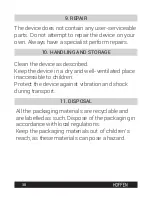 Preview for 38 page of HOFFEN HT-9138-W Instruction Manual