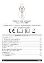 Preview for 23 page of HOFFEN IFS-8555 Instruction Manual