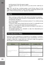 Preview for 32 page of HOFFEN LBD-H123 Instruction Manual