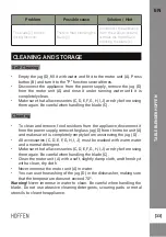 Preview for 33 page of HOFFEN LBD-H123 Instruction Manual