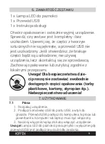 Предварительный просмотр 9 страницы HOFFEN LED-8116-B Instruction Manual