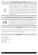 Preview for 21 page of HOFFEN LL-8822 Instruction Manual