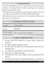 Предварительный просмотр 18 страницы HOFFEN LM-9353 Instruction Manual