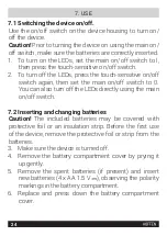 Preview for 24 page of HOFFEN LM-9353 Instruction Manual