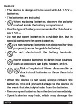 Предварительный просмотр 25 страницы HOFFEN LM-9353 Instruction Manual