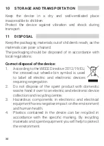 Preview for 34 page of HOFFEN LT-2099 Instruction Manual